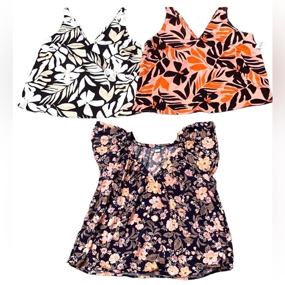 OLD NAVY WOMENS TOPS MEDIUM - Picture 2 of 13